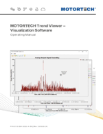 MOTORTECH Trend Viewer - Operating Manual
